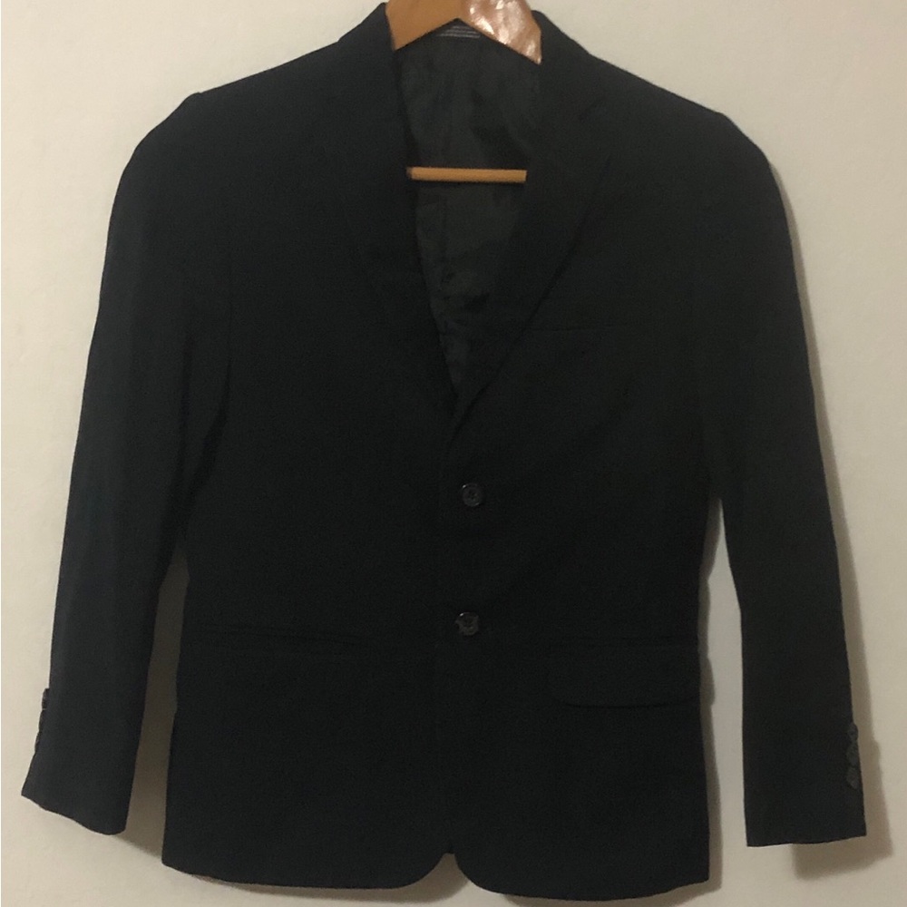 Nautica navy blue Kids' Two-Button Blazer